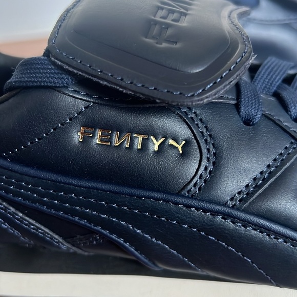 PUMA x Fenty Select Women’s Avanti L Fenty Leather Sneakers in Club Navy Size 9 - Picture 5 of 13